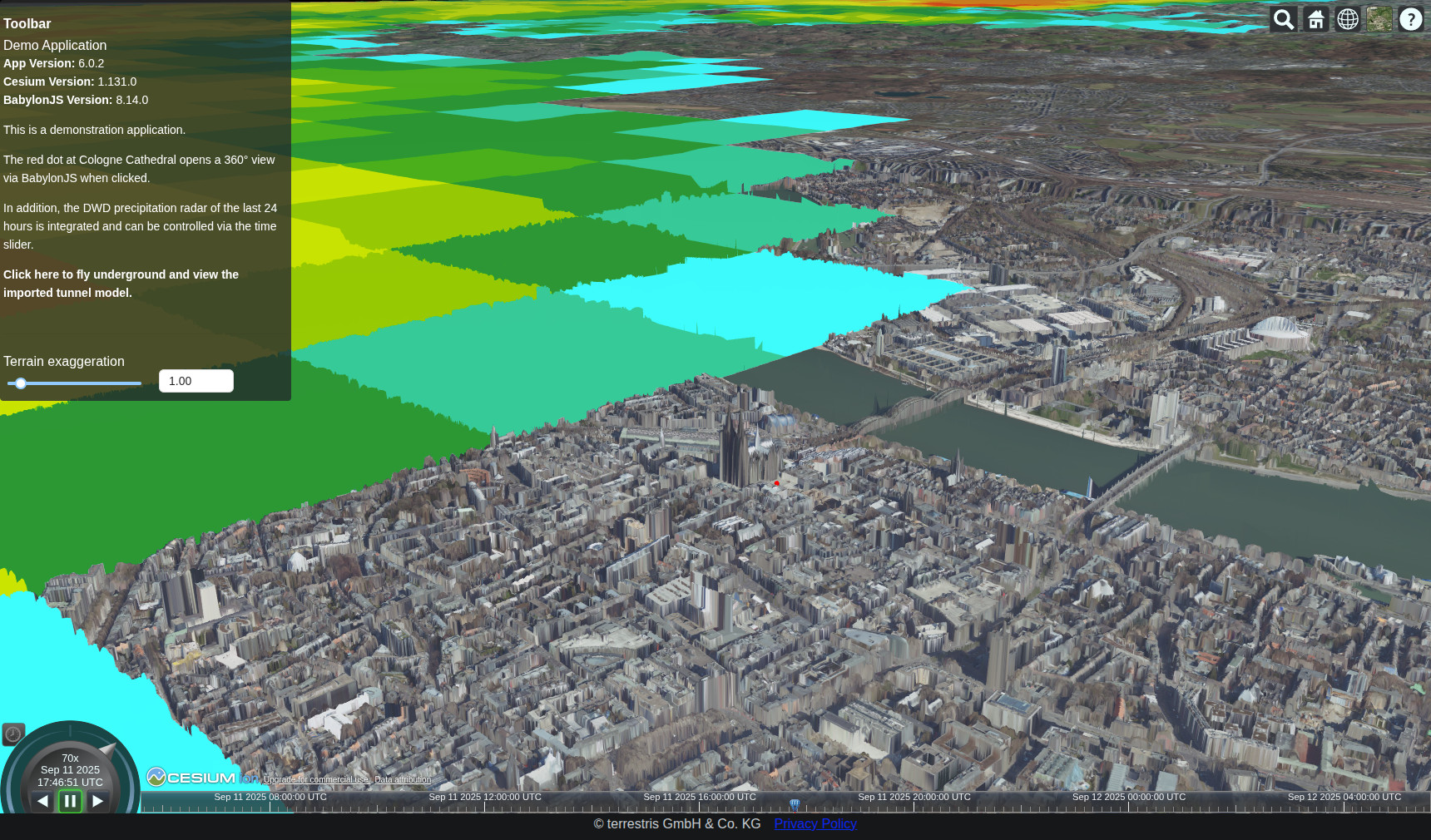 CesiumJS - terrestris